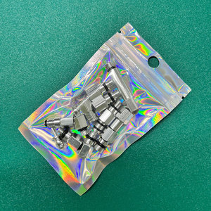 <span class=keywords><strong>Kit</strong></span> de herramientas hidráulicas de purga de freno de bicicleta 10x6x2cm conectores de aleación de aluminio Kits de tornillo de conector de purga de freno hidráulico de bicicleta - Product Image 4
