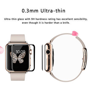 38/40/42/44mm 3d Incurvée Pleine Couverture pour <span class=keywords><strong>Apple</strong></span> Montre Intelligente Série <span class=keywords><strong>3</strong></span> 4 5 Protecteur d'écran En <span class=keywords><strong>Verre</strong></span> Trempé - Product Image 3