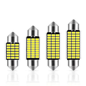 ไฟ LED ติดหลังคารถยนต์ CNABUS แบบสองจุด 3014 31/36/39/41 มม. 2W พร้อมระบบถอดรหัส ใช้สำหรับอ่านหนังสือและไฟส่องป้ายทะเบียน ขนาดมาตรฐาน - Product Image 2