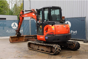 Japón Original de alta calidad para el trabajo del jardín 5 Ton Kubota Motor Usado Kubota Excavadoras en buen estado en el año 2000 - Product Image 3