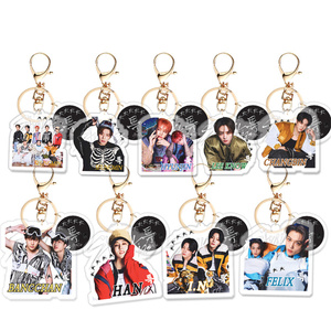 KPOP Stray Kids 5-STAR llavero 2 unids/set llavero colgante bolsa accesorios Felix Hyunjin Seungmin Bangchan Leeknow Fans regalo <span class=keywords><strong>L72</strong></span> - Product Image 1