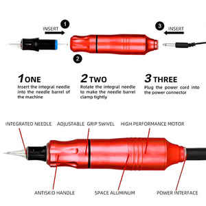 <span class=keywords><strong>Machine</strong></span> à tatouer Ghostaxe, stylo rotatif pour débutants en tatouage, stylo rotatif pour tatouage - Product Image 2