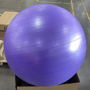 Ballon de yoga anti-éclatement en PVC souple écologique de 65 cm pour la grossesse, l'accouchement et l'entraînement physique en salle de sport, avec pompe et bouchon BSTAR - Product Image 2