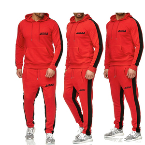 Traje de pista transpirable para hombre, traje personalizado de Color con cremallera para entrenamiento y gimnasio - Product Image 6