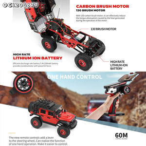 Alta calidad <span class=keywords><strong>Rc</strong></span> Drift escala 1:24 4wd Control remoto modelos de coches de carreras escalada todoterreno vehículo 4x4 juguetes con vitrina - Product Image 5