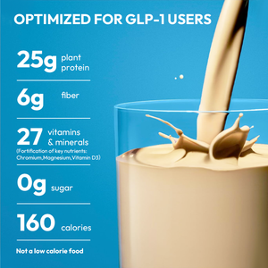 LIFEWORTH Suplemento vegano de alto contenido en proteínas en polvo Bebidas optimizadas para usuarios de GLP-l 0 Azúcar 12 porciones Base vegetal Post-entrenamiento OEM - Product Image 2