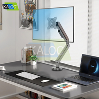Support d'écran KALOC KLC-XS100 17"-32" 9kg, économique, à ressort, pour un seul écran, support de montage VESA