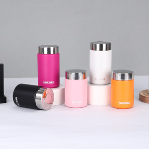 Sukoki Mini Thermos Cup 350Ml Insulated Water Bottle For Sports Office Travel Gift - Product Image 2