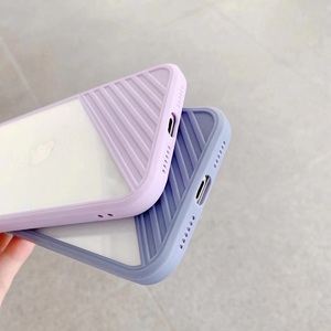 Ốp điện thoại <span class=keywords><strong>iPhone</strong></span> 12/12 Pro/12 Max/12 Pro Max, chất liệu PC, nhiều màu sắc, trong suốt, chống sốc - Product Image 3