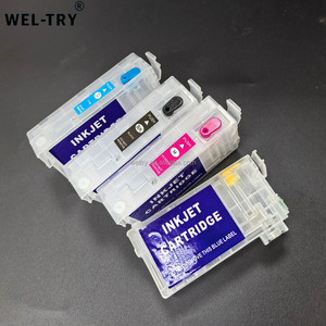<span class=keywords><strong>Cartouche</strong></span> d'<span class=keywords><strong>encre</strong></span> rechargeable WT America T40VT40V1 T40V4 compatible avec les imprimantes Epson SC-T2170 T3170 T3170M T5170 T5170M avec puce - Product Image 4