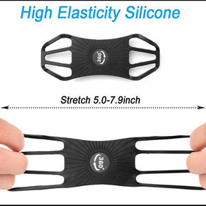 สายรัดแขนโทรศัพท์มือถือ ABS/ซิลิโคน/ไนลอน แผ่นกาวสำหรับช้อปปิ้ง วิ่ง เดิน ปีนเขา โยคะ กีฬากลางแจ้ง - Product Image 3