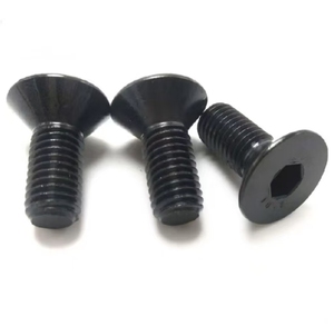 Cường Độ Cao 10.9 Cấp Màu Đen Phẳng Cup Hình Lục Giác Ổ Cắm Vít Thép M4 M5 M6 Chìm <span class=keywords><strong>DIN</strong></span> Tiêu Chuẩn Không Gỉ Kết Thúc Bu Lông - Product Image 3