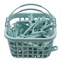 Petites pinces à linge en plastique PP, lot de 30, avec crochets en acier inoxydable, clips de séchage coupe-vent, pour armoire, salon, cuisine, extérieur