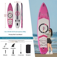 Planche de paddle gonflable tout-terrain 11'6"x35"x6" ultra stable avec technologie Drop Stitch, capacité 400 kg, prix de gros usine