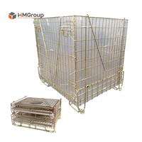 Panier de stockage industriel en fil métallique galvanisé de taille standard, durable, pour préformes de bouteilles en PET