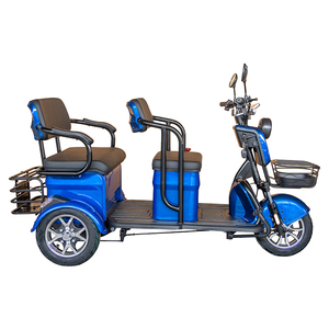 Venta al por mayor de fábrica 48/60V Scooter eléctrico de 3 ruedas Triciclo eléctrico de tipo abierto para transporte doméstico de adultos y bicicleta eléctrica de carga - Product Image 2