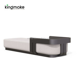 Lettino Prendisole di Lusso per Hotel con Cuscino ad Asciugatura Rapida, Resistente ai Raggi UV, Sdraio Regolabile per Piscina - Product Image 4