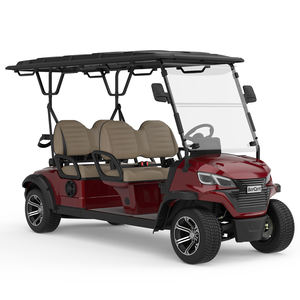 Guangzhou Borcart Usine Vente Directe 4 Personnes Easy Go Golf Cart 48V 5Kw Véhicule de Visite 4X4 Électrique Golf Cart - Product Image 2