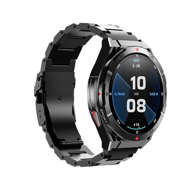 Newest X2 Outdoor GPS Smart Watch 1.43-inch HD AMOLED Screen Large Battery AI Voice Assistant Altitude Pressure Custom Features