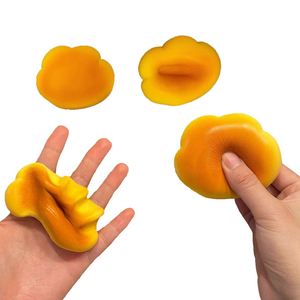 Puffs Bread Story Squishy Foam PU Scented Slow Disco Ball Pressure Relief Food Kids Cloud Beach Custom Soft Toy - Product Image 1