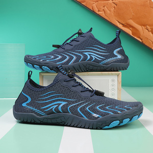 Chaussures d'eau avec empeigne en mesh, semelle en caoutchouc antidérapante, unisexes, plage, été, sport de plein air - Product Image 4
