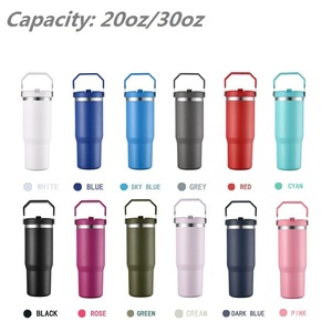Eco-friendly insulated tumbler Vacuum insulated hot <b>cold</b> <b>cup</b> Thermal insulation 6-8 hours - Product Image 2