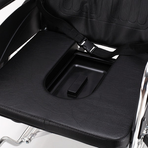 Silla de ruedas reclinable Kaiyang con respaldo alto, de aleación de aluminio, ligera, plegable y con función de inodoro para ancianos y discapacitados. - Product Image 2