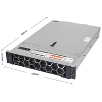 Vente en gros 1U R740Xd Argent Métal Reburbished Cccam Server Clines Secure Server Racks