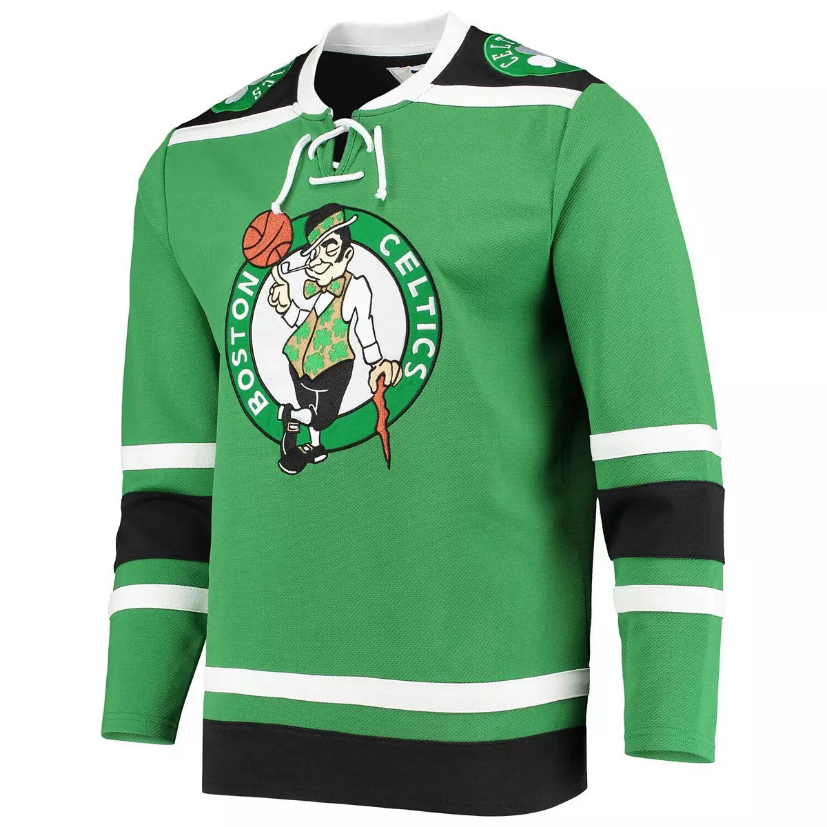 New Green sublimation custom ice hockey team jerseys
