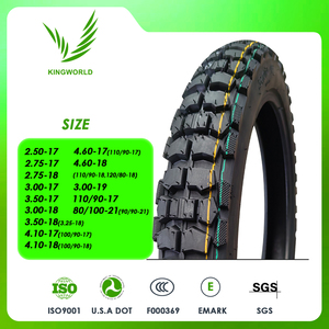 Pneus de moto durables 90/90-18 et 300/17 tout-terrain VGOOD – Roues et pneus de moto couleur 17 pouces – Taille 17 - Product Image 2