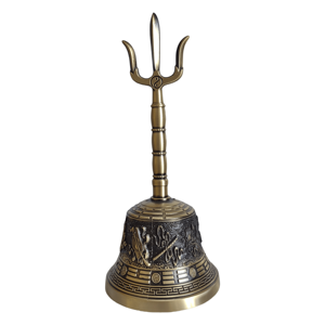 Yüksek kalite dini makaleler ve Metal el sanatları döküm tekniği için özelleştirilmiş pirinç Vajra Bells Handbells - Product Image 6