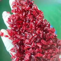 Cranberries séchées AD sous vide, ingrédients en vrac pour la pâtisserie, biscuits, pain, fruits coupés en dés, doux et moelleux, usage commercial, snacks 500g/1000g