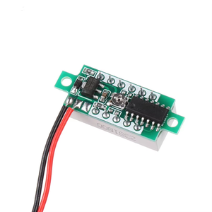 0.28 inç iki üç telli DC 0-100V DC dijital DC <span class=keywords><strong>2</strong></span>.5-40V voltmetre dijital ekran ayarlanabilir ters koruma - Product Image 4