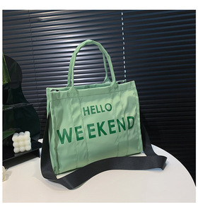 Bolsos de Mano Cruzados de Nailon para Mujer a Precio Económico, Gran Capacidad, Cierre de Cremallera, para Todas las Temporadas, Poliéster Tanjing - Product Image 4