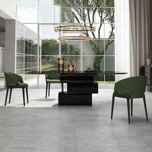 Shann-mesa de comedor de mármol, nuevo diseño, 2 asientos, 10 asientos, color negro - Product Image 2