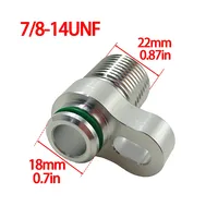 Tuyau de climatisation R134a, adaptateur de raccordement personnalisé pour compresseur de climatisation, déshydrateur, condenseur, radiateur pour automobile OLIVER