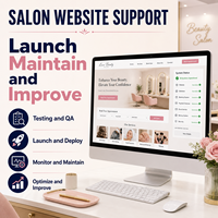 Diseño y Desarrollo de Sitios Web Personalizados para Salones de Belleza con Menú de Servicios, Perfiles de Personal y Reserva de Citas