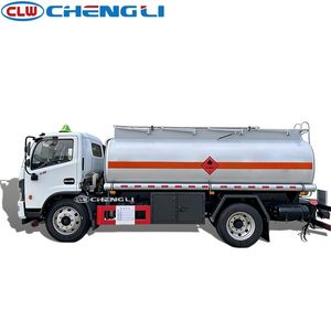 Nuevo <span class=keywords><strong>Camión</strong></span> <span class=keywords><strong>Cisterna</strong></span> de Combustible Dongfeng Dolica D7 4X2 de 9.9cbm, Acero al Carbono Q235, con Bomba de Reabastecimiento para Diésel - Product Image 3