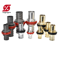 Vente directe usine – Raccord rapide KDK en alliage d'aluminium 65, bouchon aveugle pour raccord rapide Machino, accessoires pour tuyaux d'incendie et pompiers