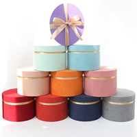 Boîtes d'emballage en papier pour cadeaux de thé, de café et de fleurs en forme de tube rond de luxe personnalisées en gros