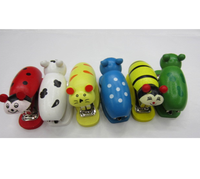 Agrafeuse Électrique en Bois pour Enfants, Motif Animaux de Dessin Animé, Écologique, Logo Personnalisable