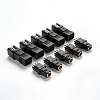 Connecteur de batterie lithium haute intensité pour énergies nouvelles, en plastique moulé par injection, couleurs personnalisées, finition texturée, marque JXTY, OEM