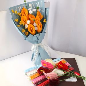 Minimalist Calla Lily <b>DIY</b> <b>Kit</b> Craft a Single Stem of Elegance with Pipe Cleaners Modern Home Sculpture Thoughtful Gift - Product Image 4