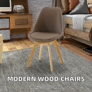 Canapé moderne en bois massif avec patchwork, fauteuils de loisirs avec pieds en métal, tissu pour salon, chambre à coucher, appartement, hôtel, extérieur, école - Product Image 3