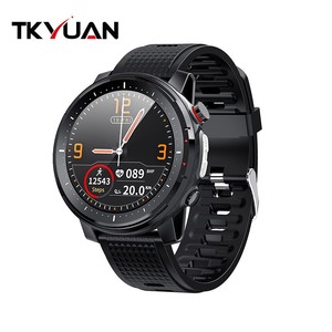 TKYUAN 1.3 pulgadas Full Touch IP68 Impermeable Presión arterial ECG Oxígeno L15 Reloj inteligente <span class=keywords><strong>para</strong></span> hombres <span class=keywords><strong>con</strong></span> luz LED - Product Image 3
