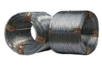 Fil d'acier électro galvanisé de 0.9mm pour clôture de tissage de mailles et fil d'acier galvanisé à usage domestique vente en gros
