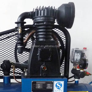 หัวอัดอากาศแบบลูกสูบอุตสาหกรรม UH30ปั๊มเปลือย3แรงม้า BHII30หัวอัดเหล็กหล่อ2สูบ65มม. - Product Image 4