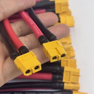 Câble d'alimentation en silicone 8AWG avec connecteur femelle XT60, fil haute intensité personnalisé pour drone RC, batterie au lithium FPV - Product Image 2