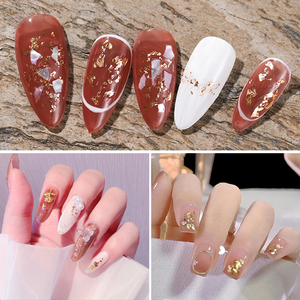 Ongles Argent Cuivre Or 72 g/set Feuille Flocons pour Résine Dorure Métal Feuille d'Or Flocons pour Ongles Art Artisanat Peinture - Product Image 5