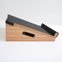 Planche inclinée en bois réglable en hauteur pour étirements des mollets, planche inclinée écologique pour étirements des mollets